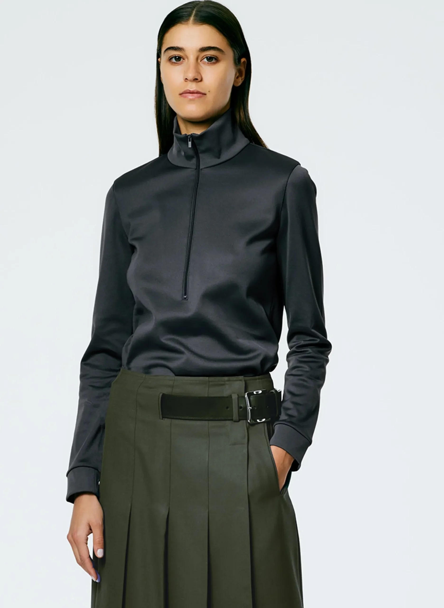 Active Knit Slim Sporty Top