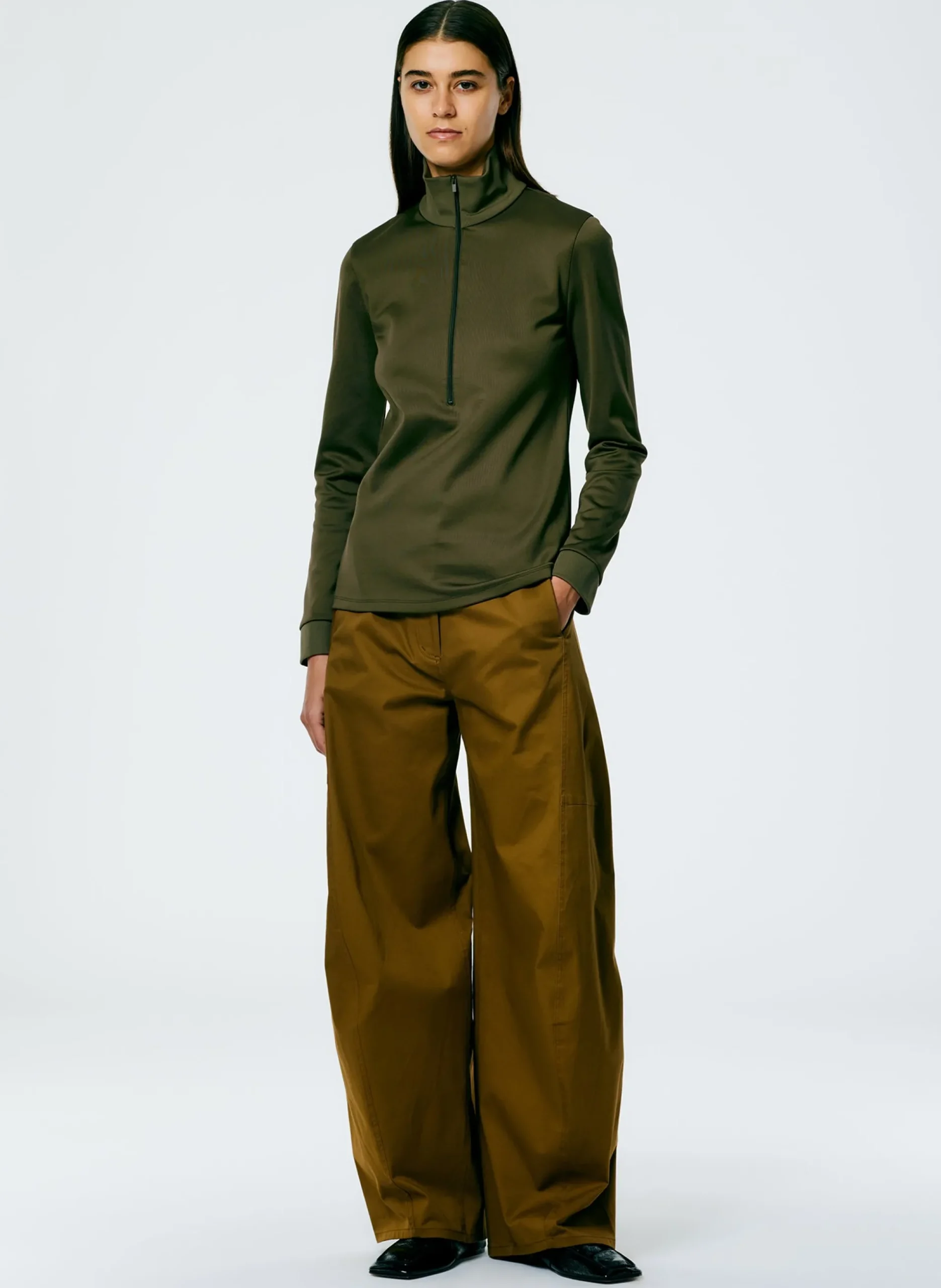 Active Knit Slim Sporty Top