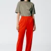 Active Knit Wide Leg Pull On Pant