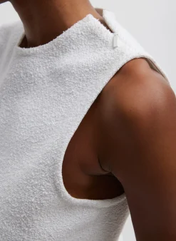 Boucle Knit Sleeveless Top
