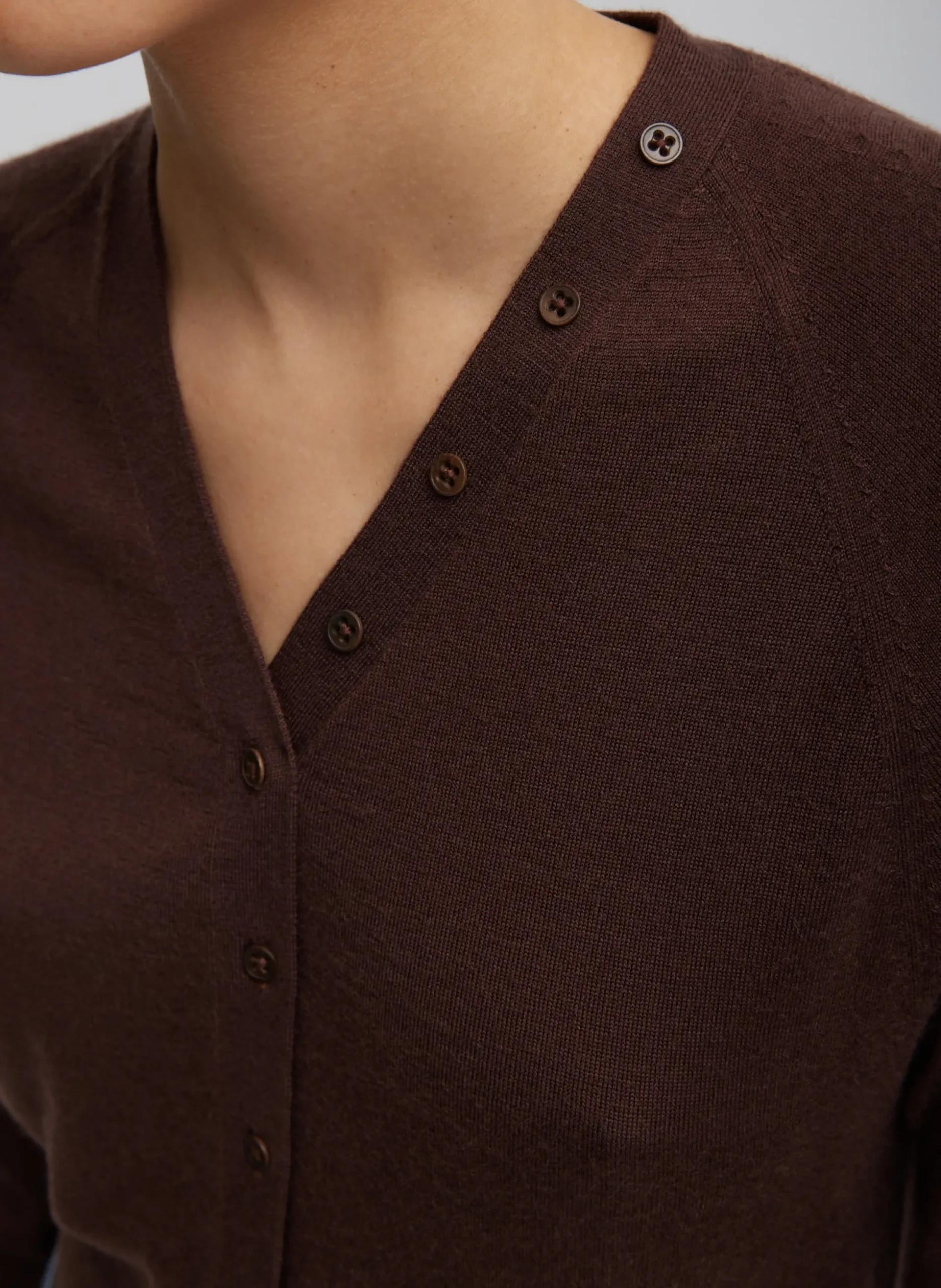 Cashmere Silk Blend Slim Cardigan