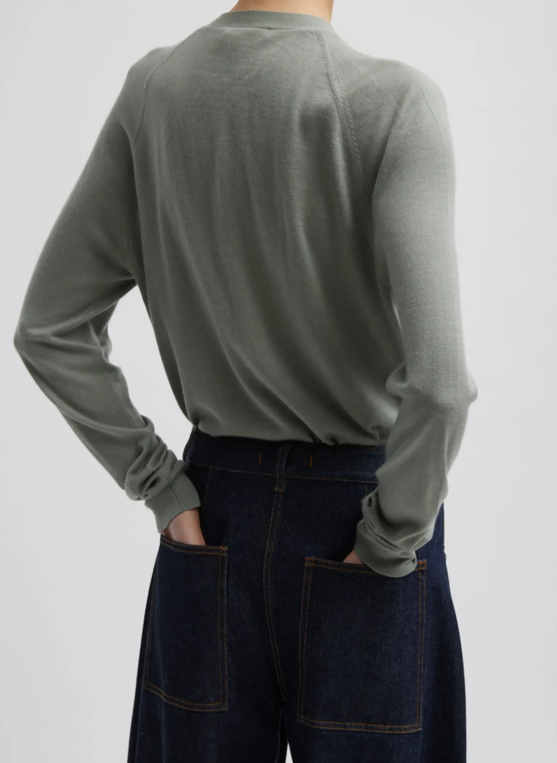 Cashmere Silk Blend Slim Cardigan