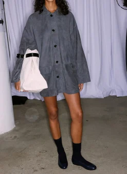 Cassiterite Suede Carcoat