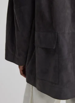 Cassiterite Suede Carcoat