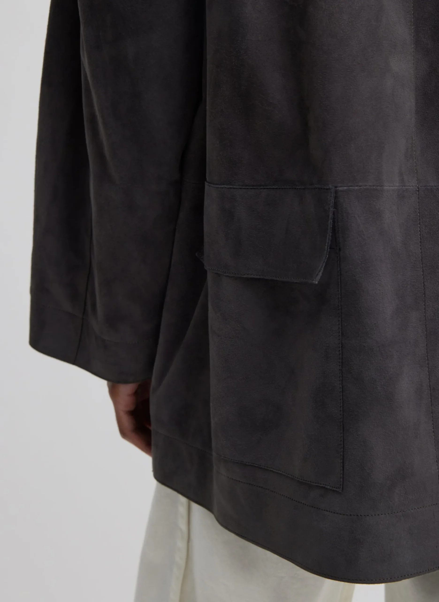 Cassiterite Suede Carcoat