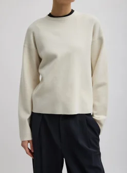 Double Faced Cashmere Oversized Easy Sweater