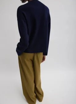 Double Faced Cashmere Oversized Easy Sweater