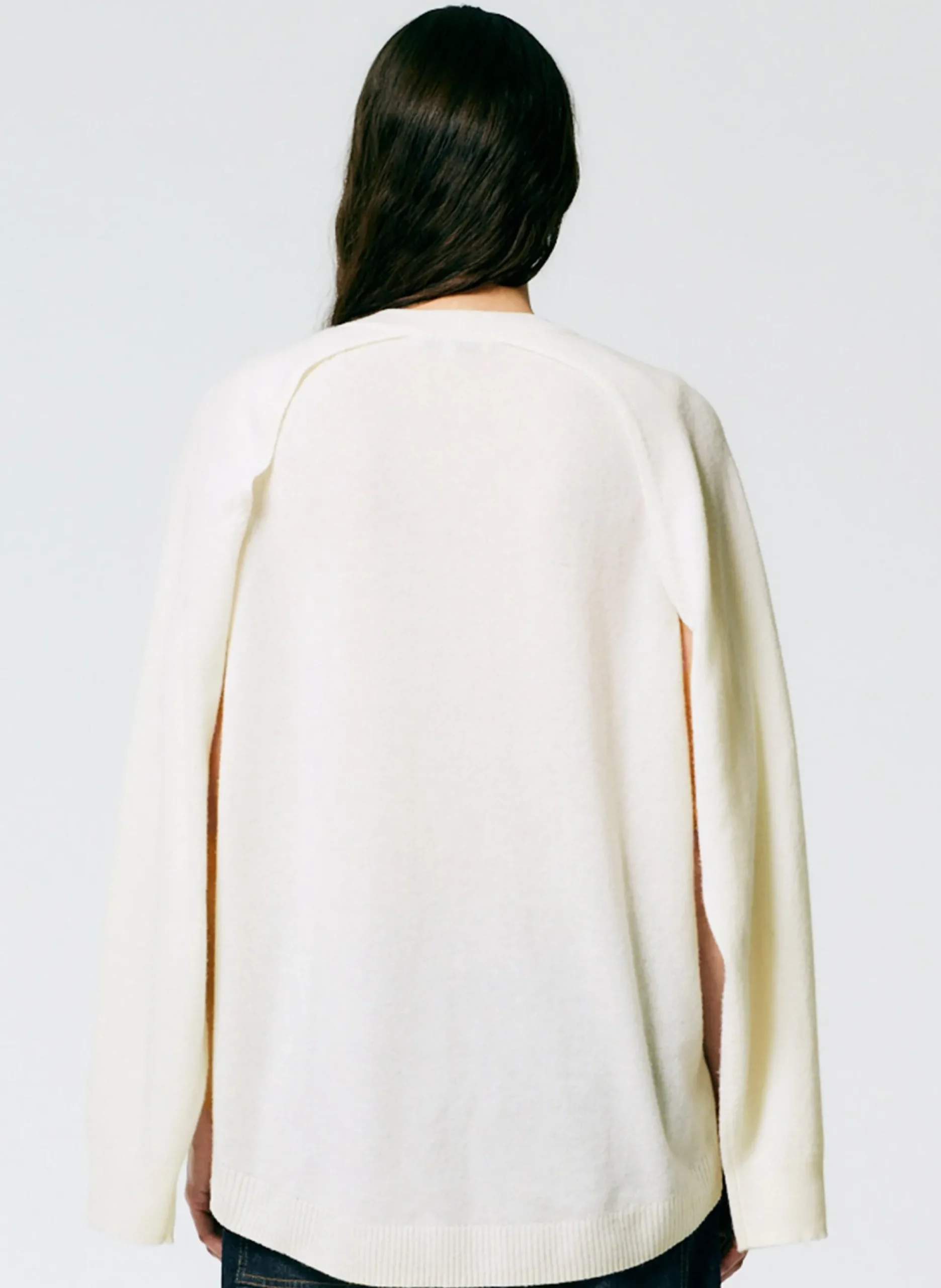 Feather Weight Cashmere Easy Cocoon Tunic