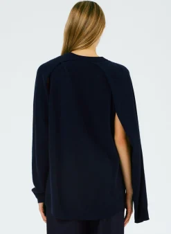 Feather Weight Cashmere Easy Cocoon Tunic