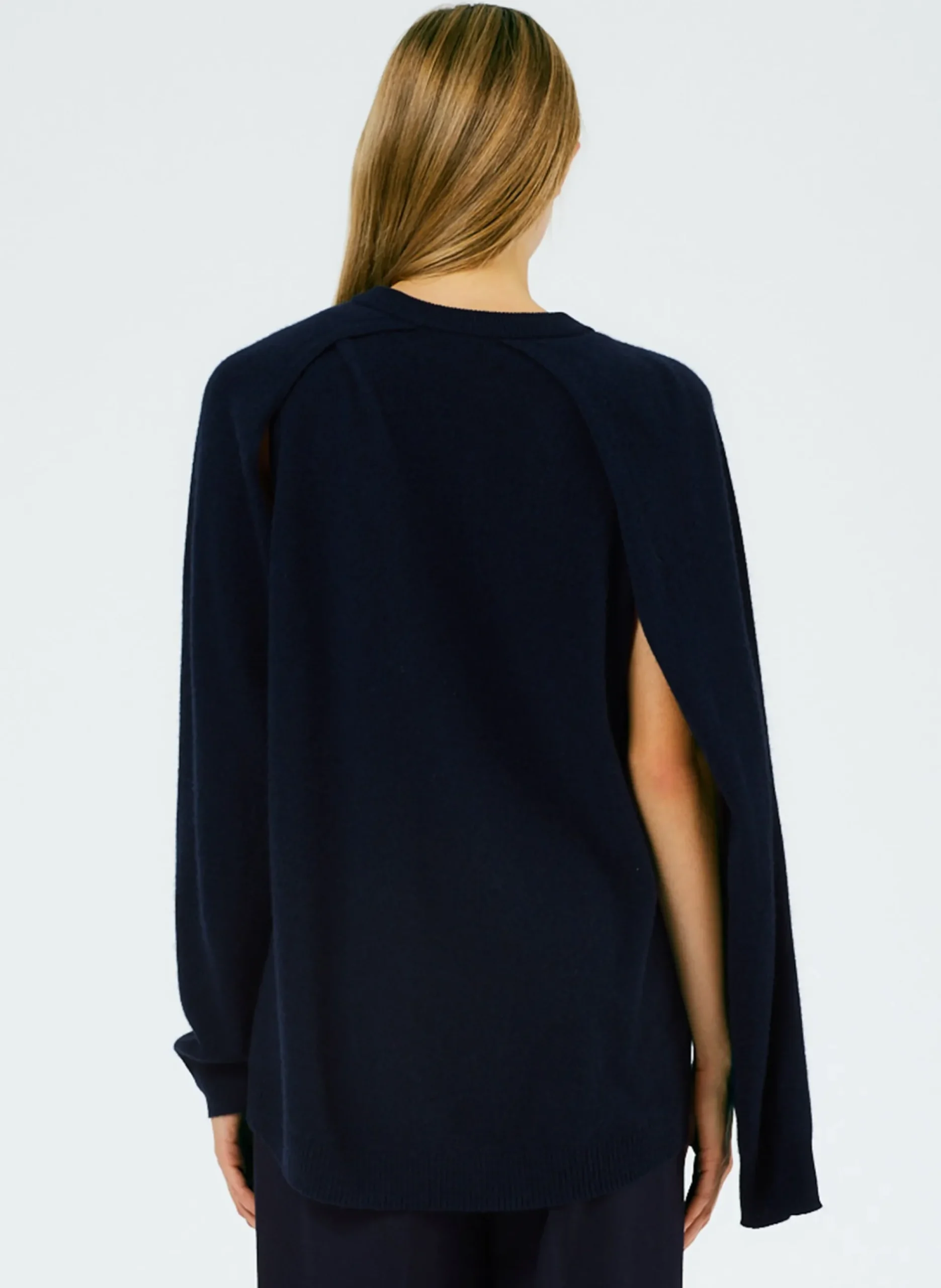 Feather Weight Cashmere Easy Cocoon Tunic