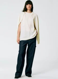 Feather Weight Cashmere Easy Cocoon Tunic