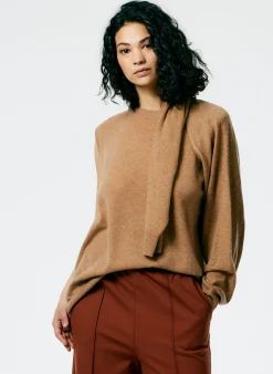 Feather Weight Cashmere Easy Cocoon Tunic