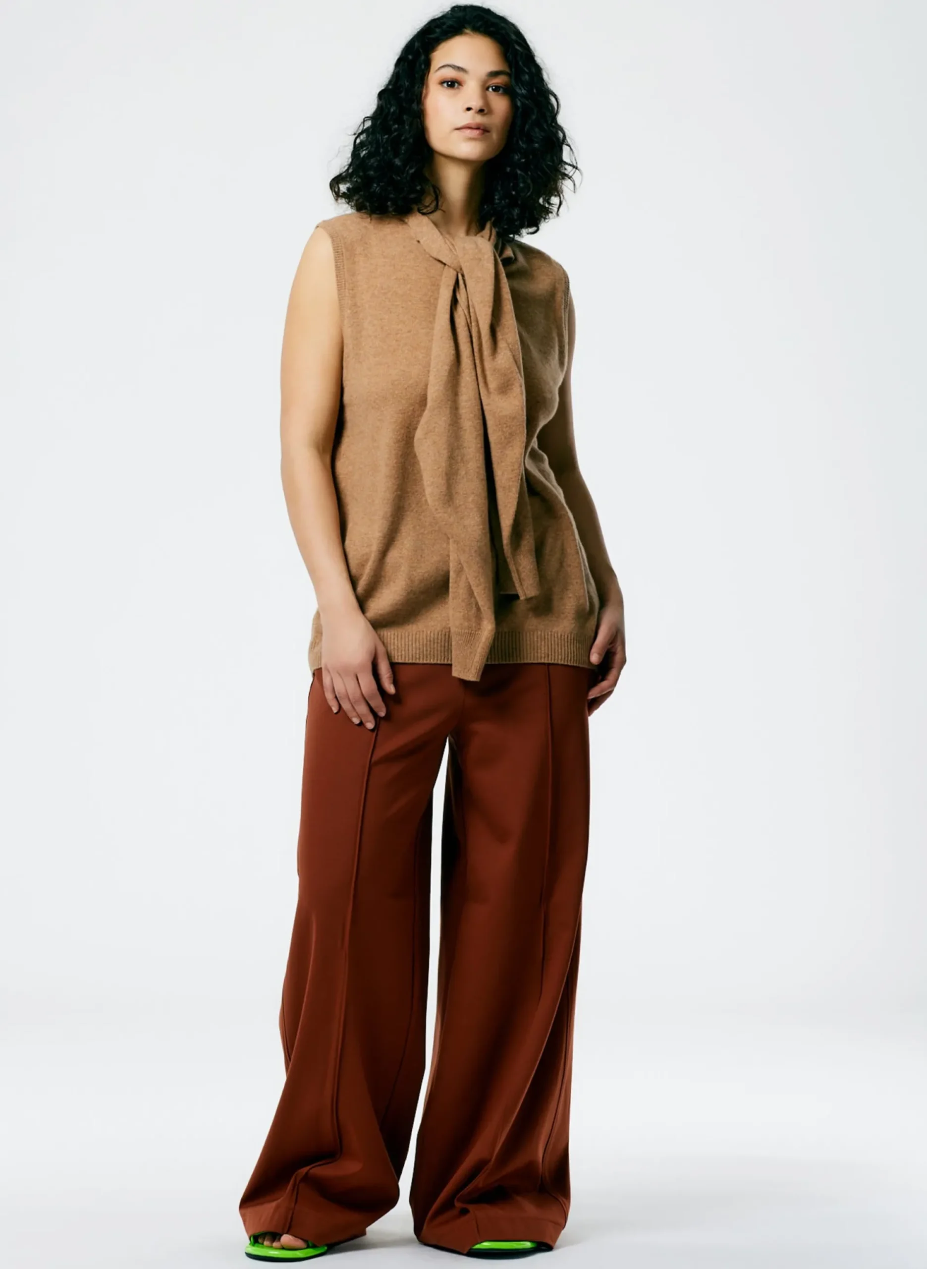 Feather Weight Cashmere Easy Cocoon Tunic