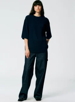 Feather Weight Cashmere Oversized Easy T-Shirt