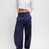 Garment Dyed Silky Cotton Sid Pant