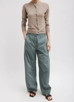 Garment Dyed Silky Cotton Sid Pant