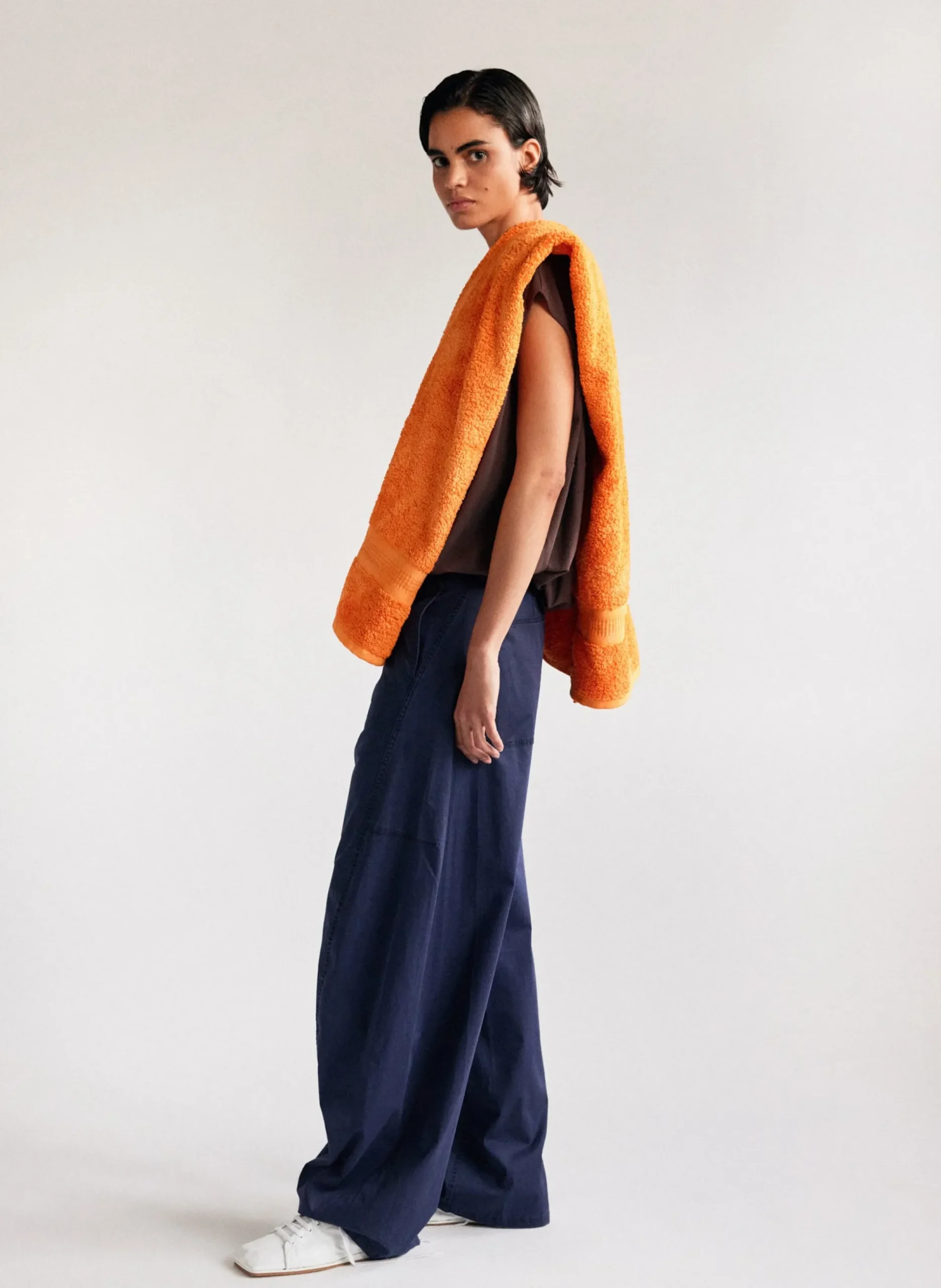 Garment Dyed Silky Cotton Sid Pant