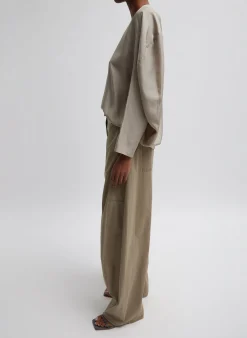 Garment Dyed Silky Cotton Sid Chino Pant