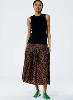 Giselle Stretch Sweater Circle Openback Tank