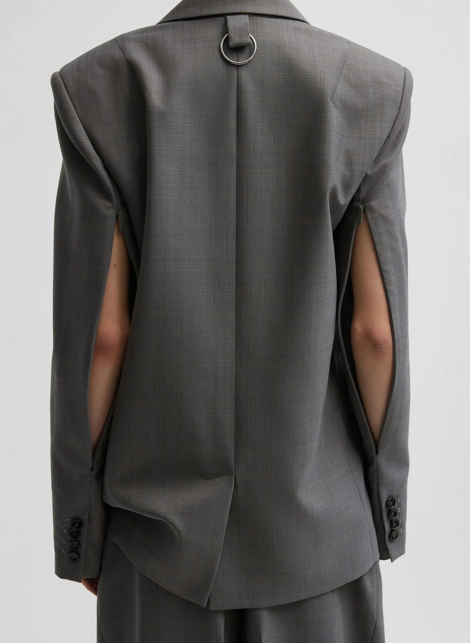 Grant Suiting Double Breasted Blazer