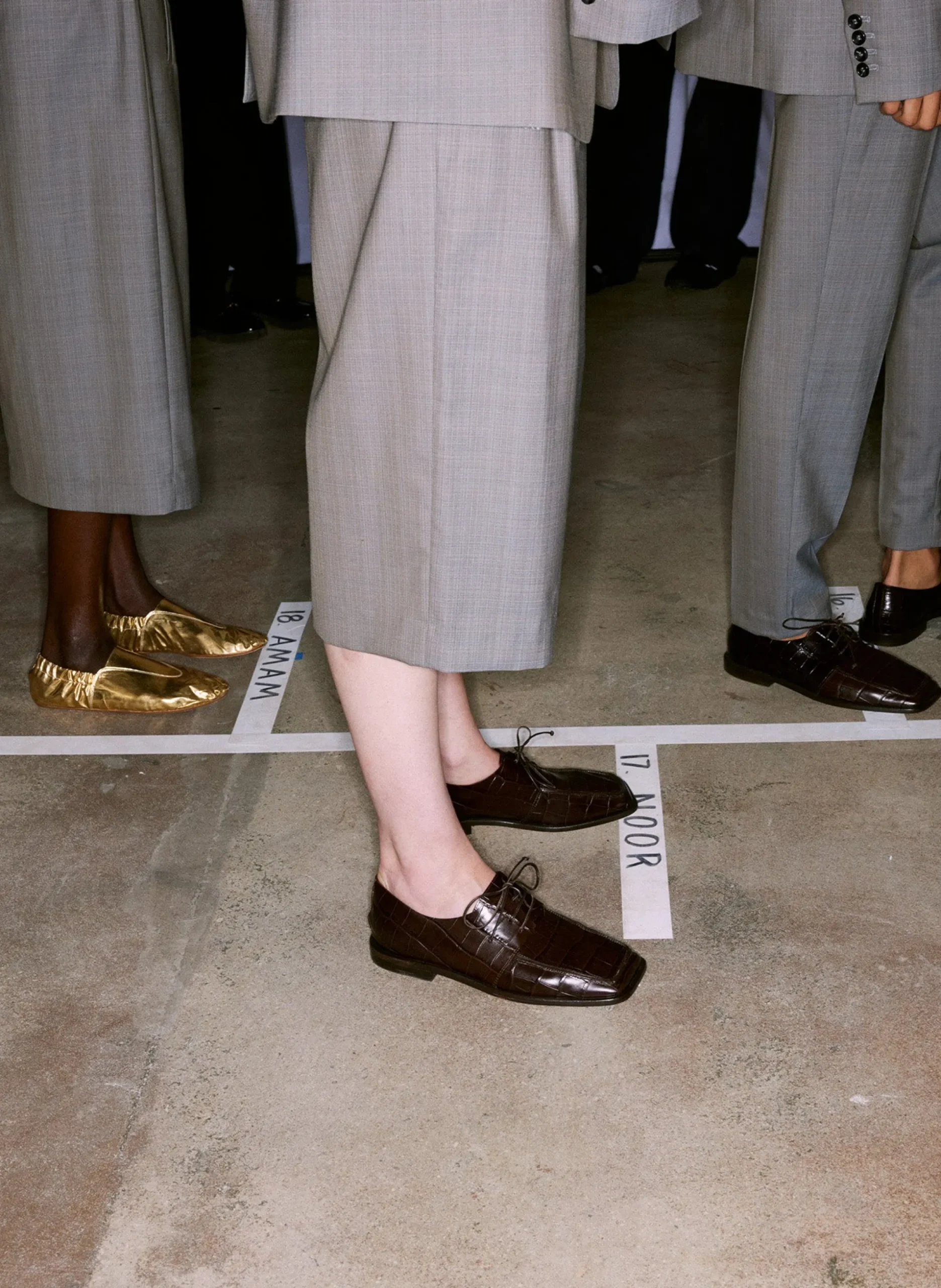 Grant Suiting Fold Over Long Short