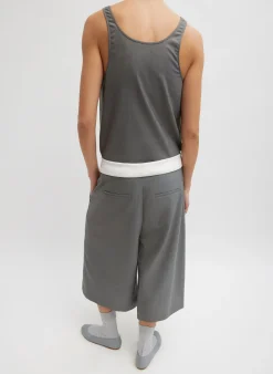 Grant Suiting Fold Over Long Short