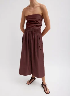 Italian Sporty Nylon Full Skirt