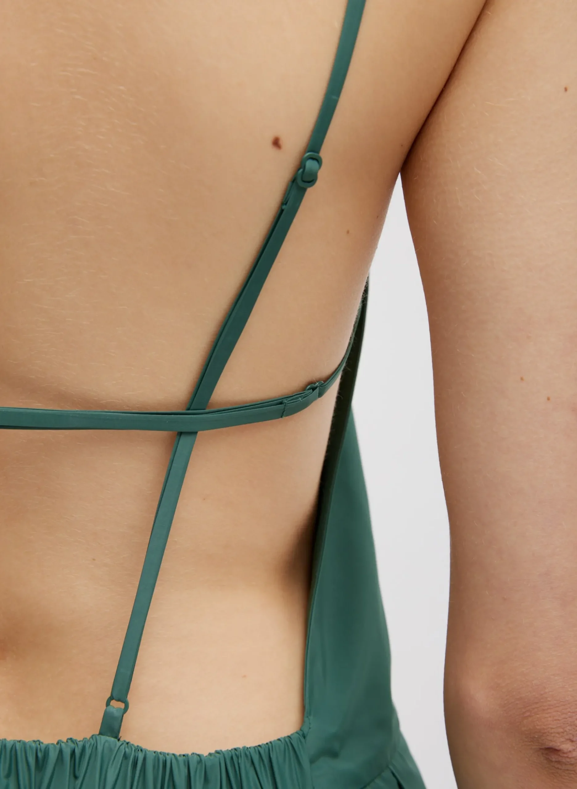 Italian Sporty Nylon Overall Dress