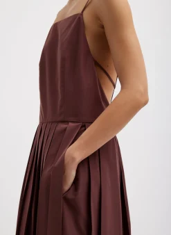 Italian Sporty Nylon Overall Dress