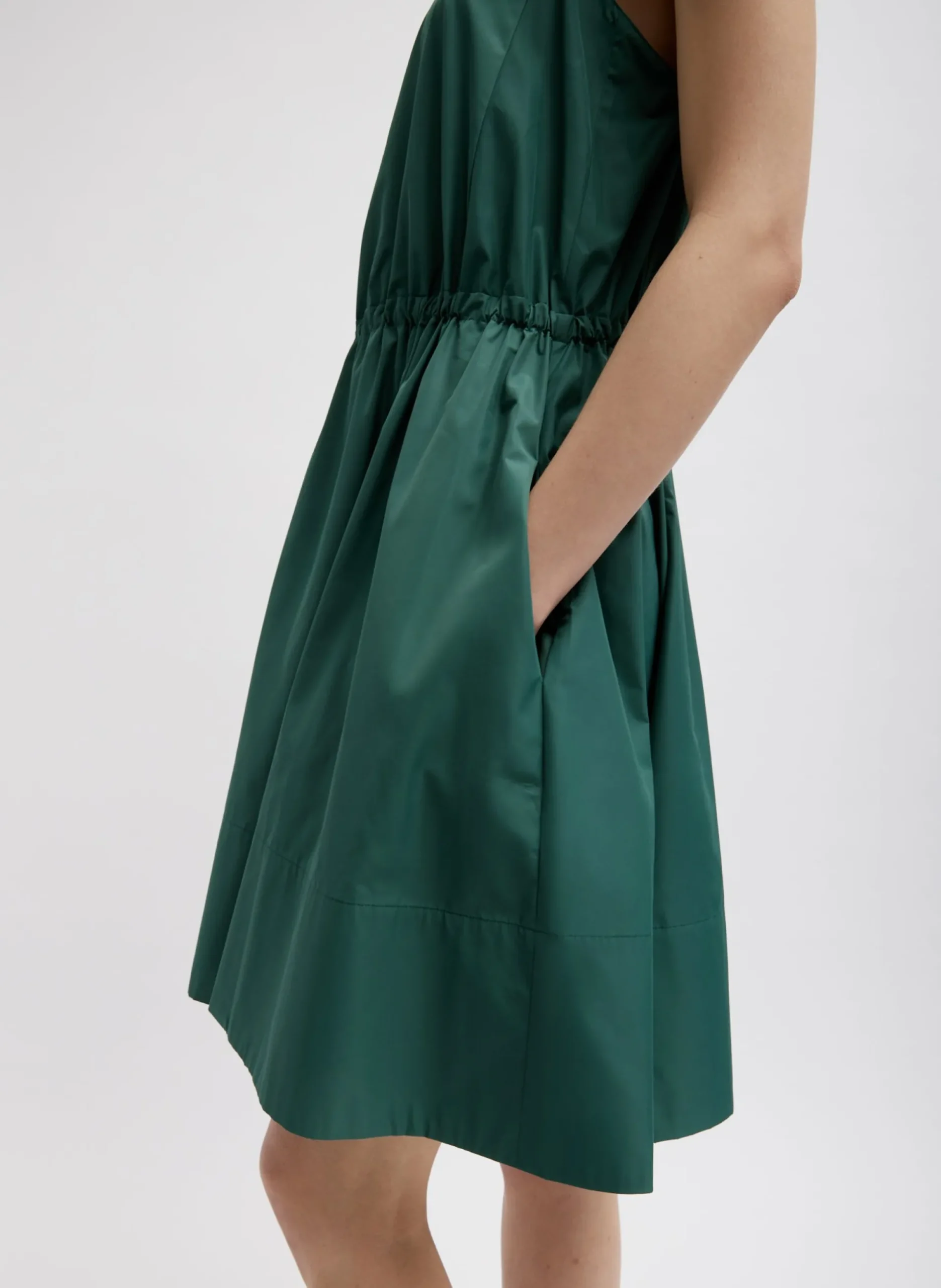 Italian Sporty Nylon Short Tank Dress