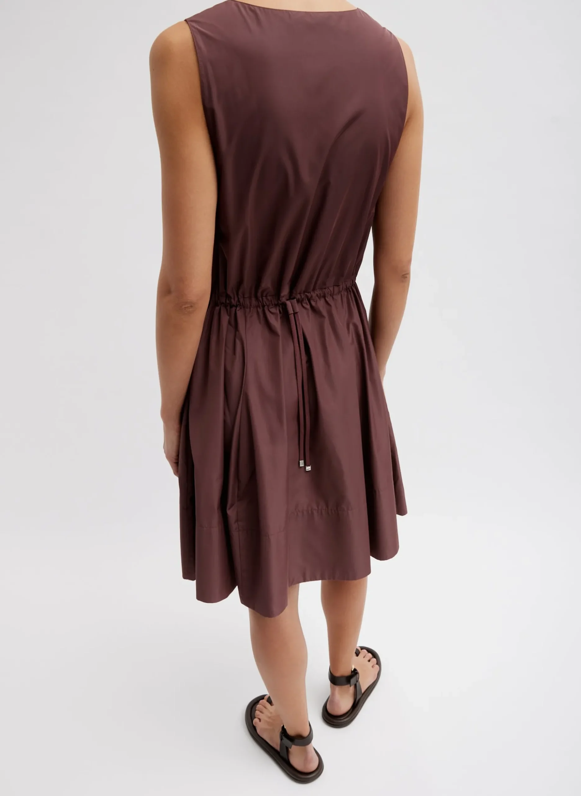 Italian Sporty Nylon Short Tank Dress