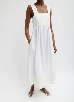 Linen Cotton Voile Sculpted Dress