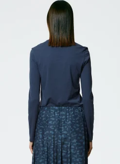 Long Sleeve Fitted T-Shirt