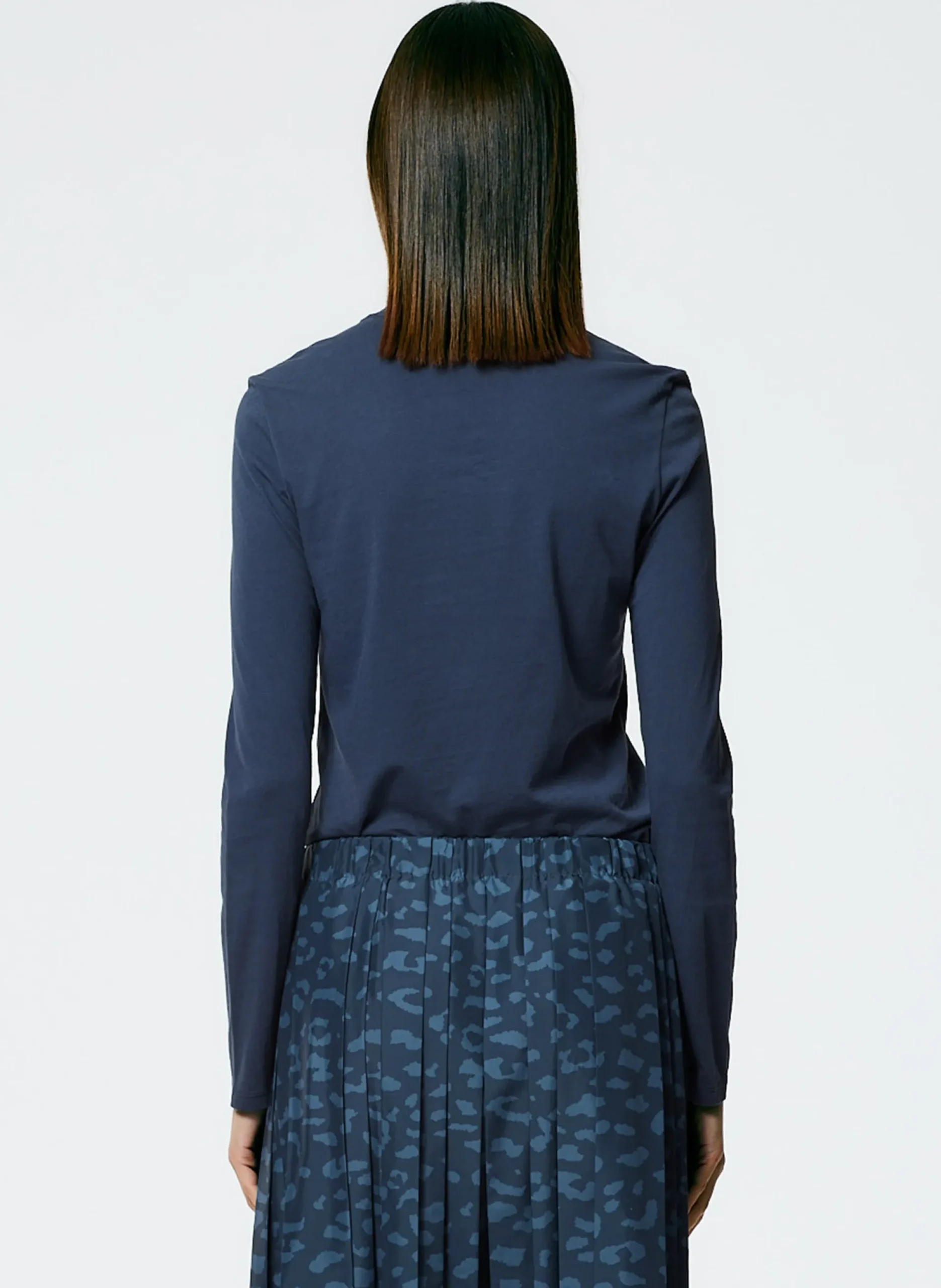 Long Sleeve Fitted T-Shirt