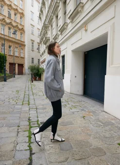 Luxe Wool Angora Oversized Bomber