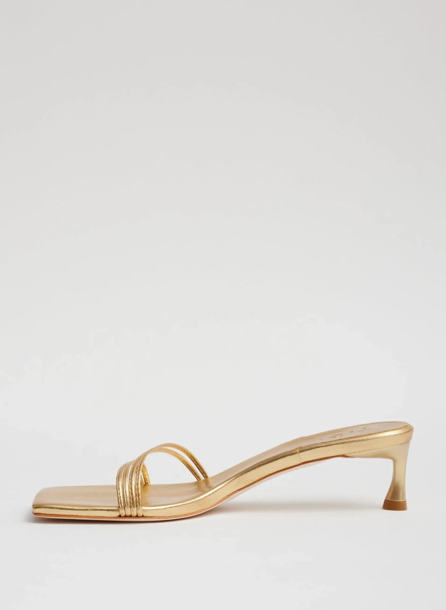 Metallic Nappa Jim Sandal