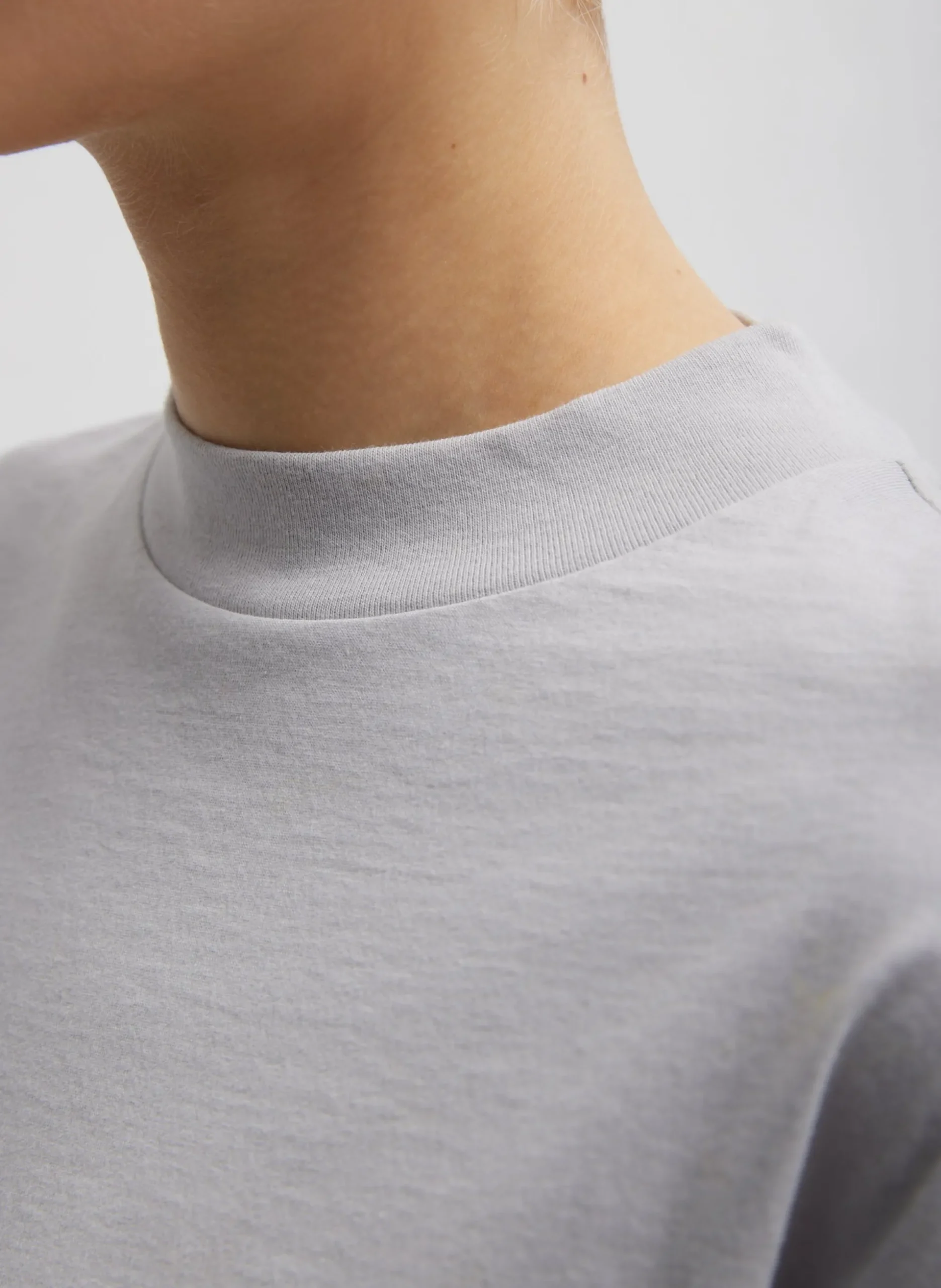 Mock Neck Unisex T-Shirt