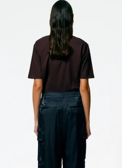 Mock Neck Unisex T-Shirt