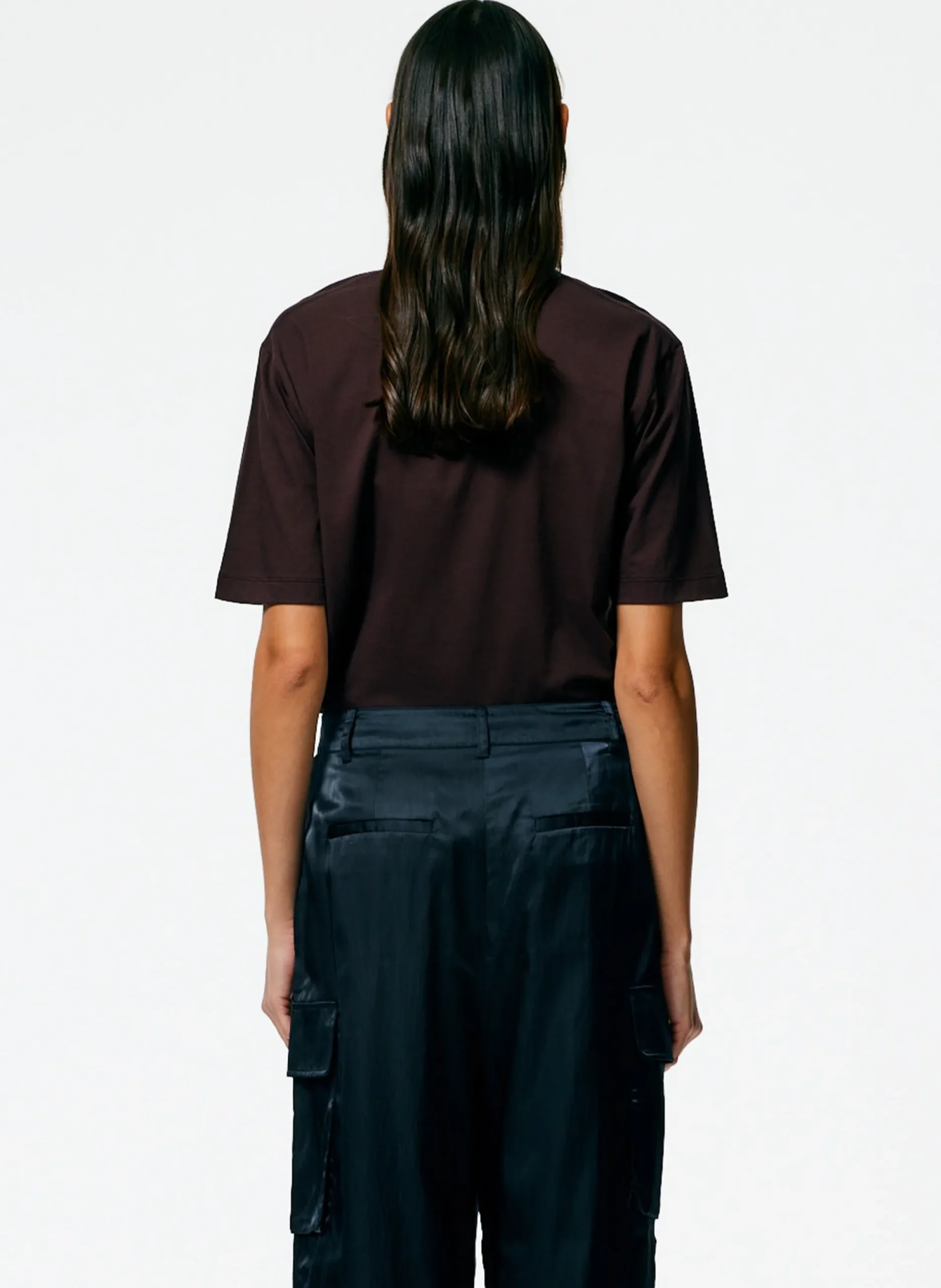 Mock Neck Unisex T-Shirt