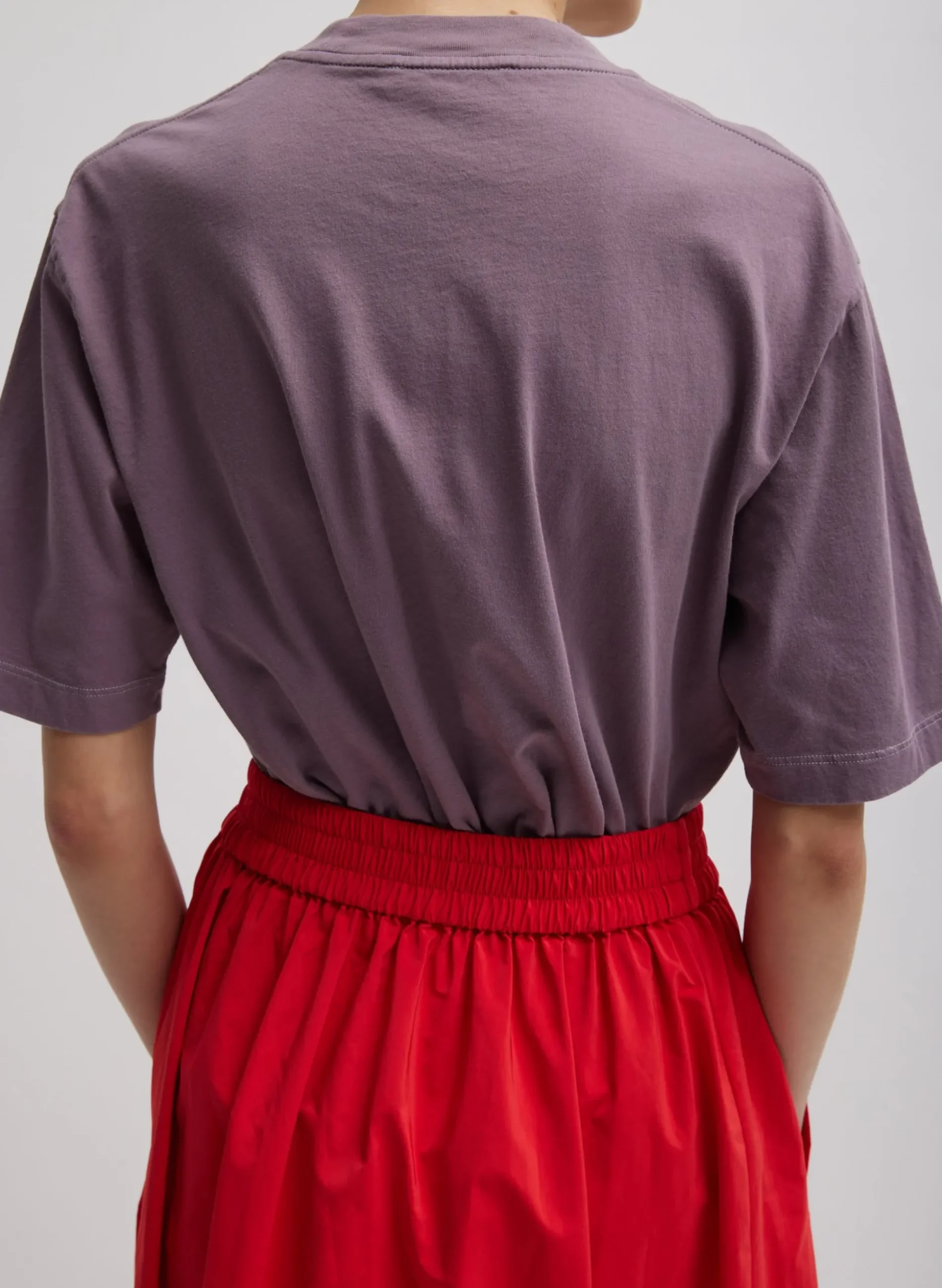 Mock Neck Unisex T-Shirt