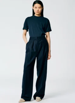 Mock Neck Unisex T-Shirt