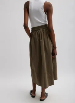 Nylon Pull On Full Skirt