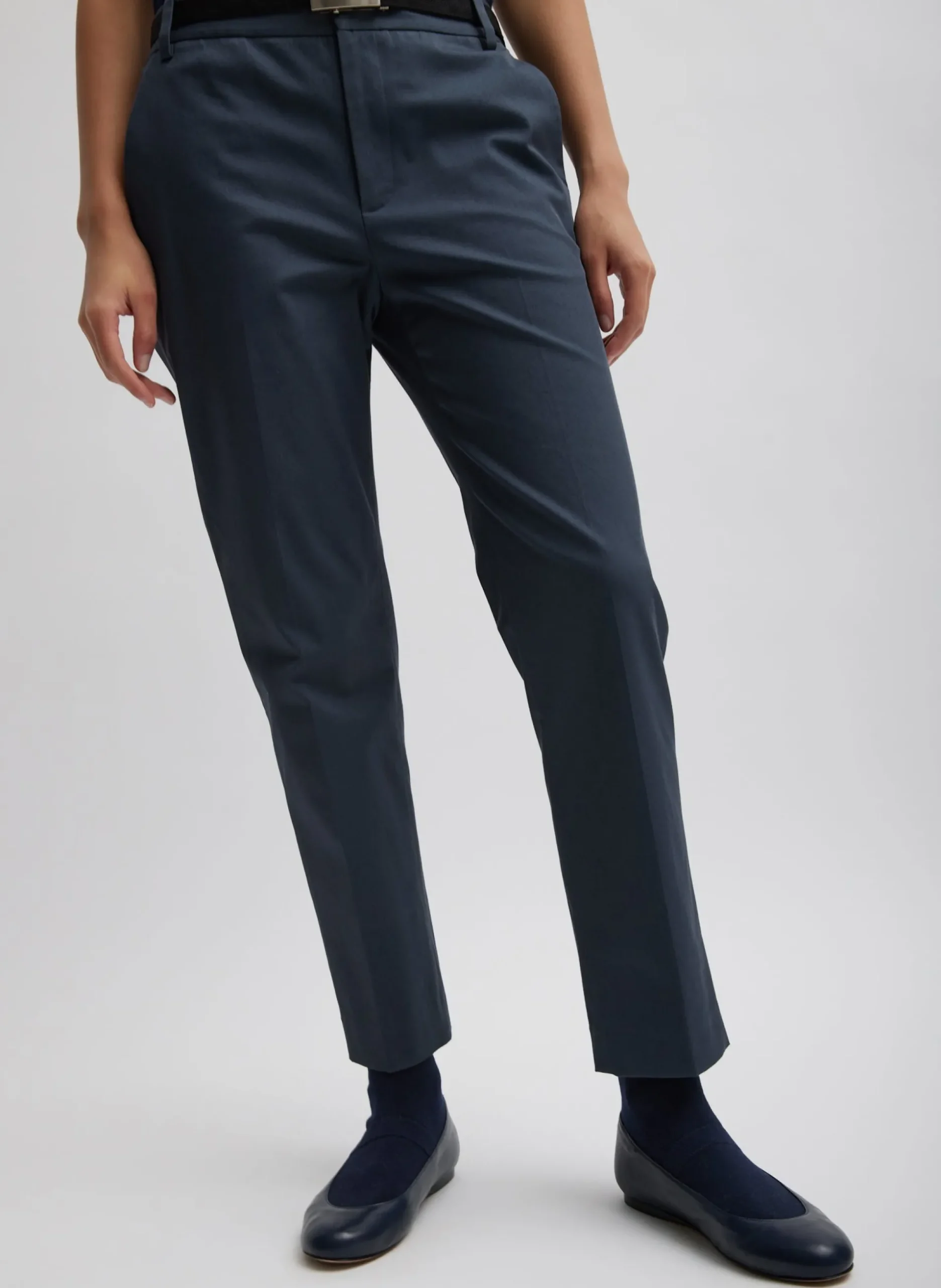 Oliver Cotton Stretch Tricotine Lennon Ankle Pant