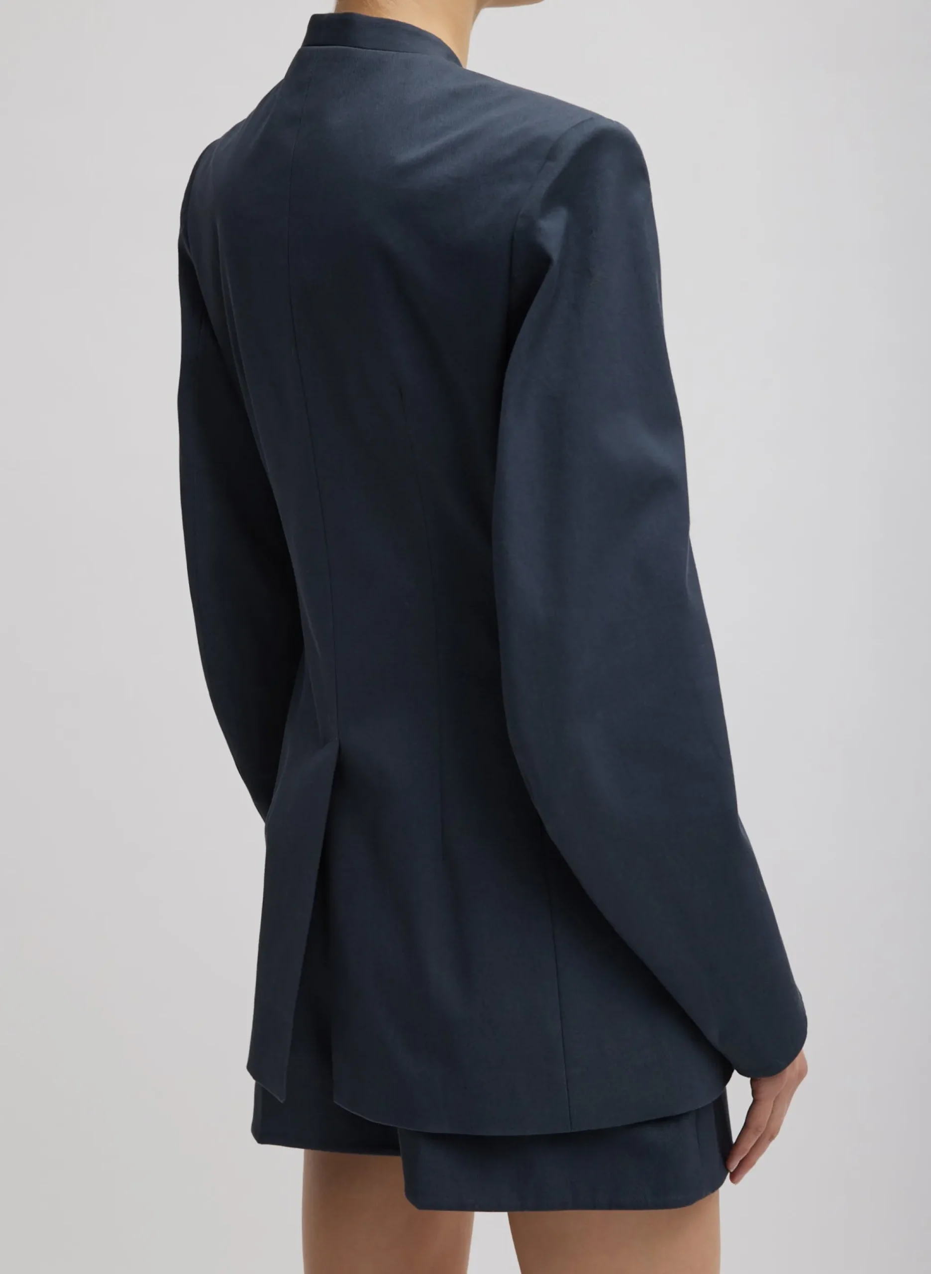 Oliver Cotton Stretch Tricotine Sculpted Blazer