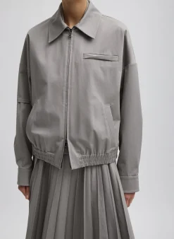 Oliver Cotton Stretch Tricotine Bomber