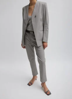 Oliver Cotton Stretch Tricotine Sculpted Blazer
