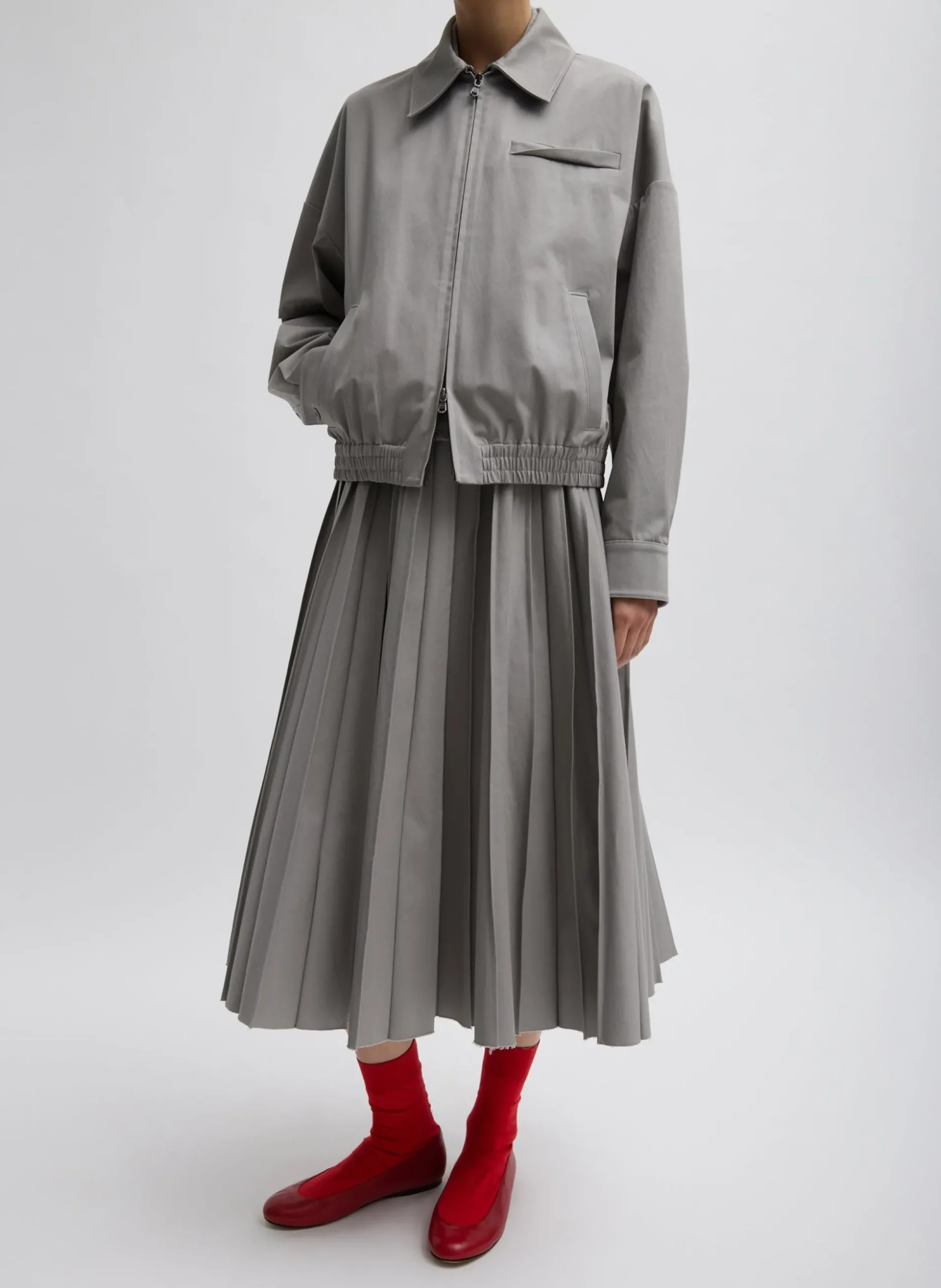 Oliver Cotton Stretch Tricotine Bomber