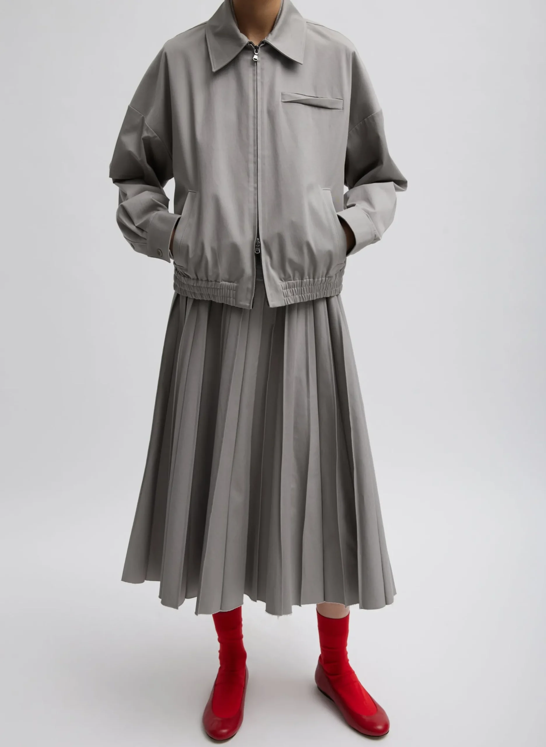 Oliver Cotton Stretch Tricotine Bomber