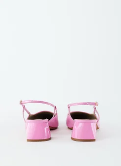 Patent Leather Oscar Slingback