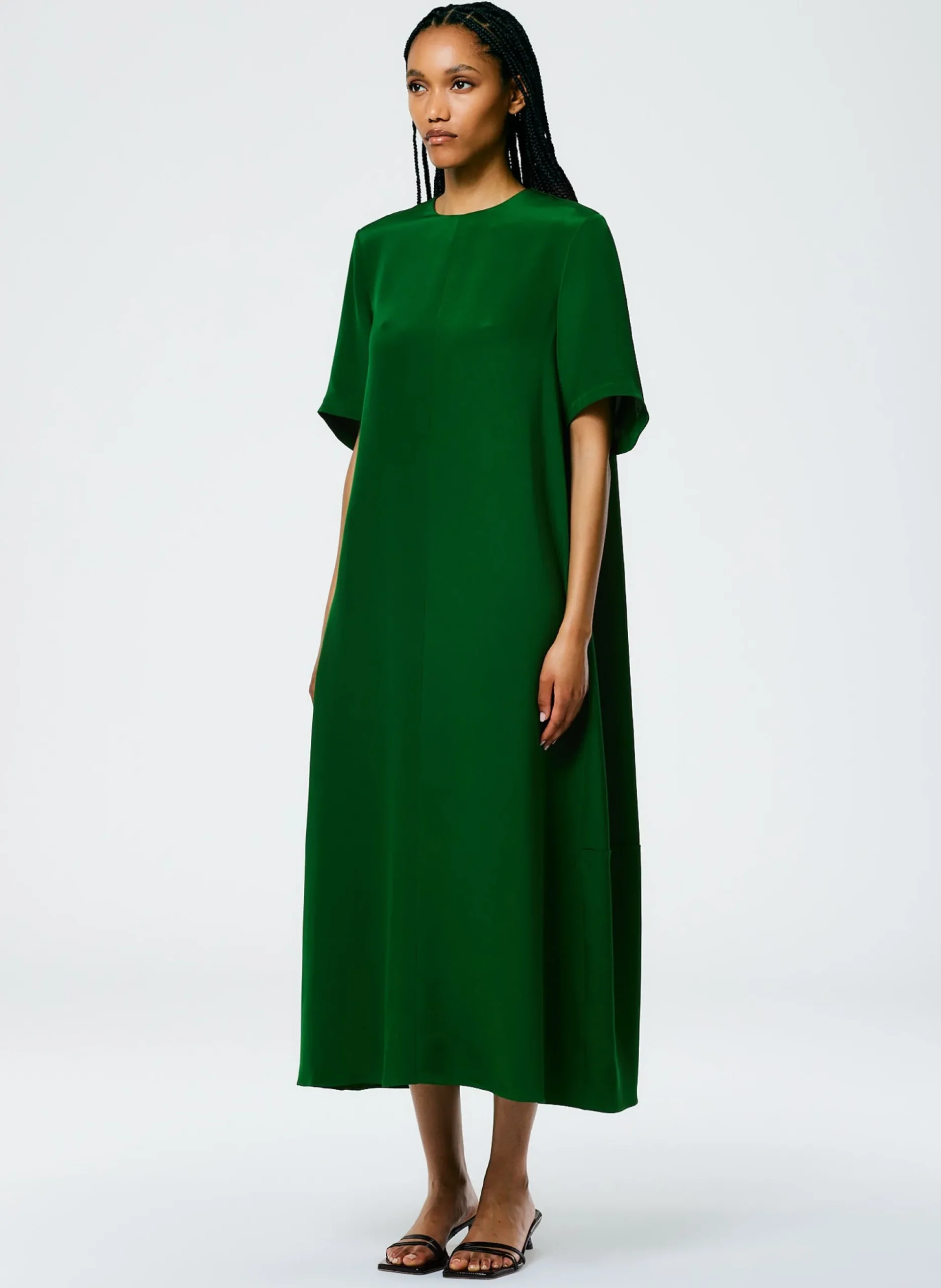 4 Ply Silk T-Shirt Dress